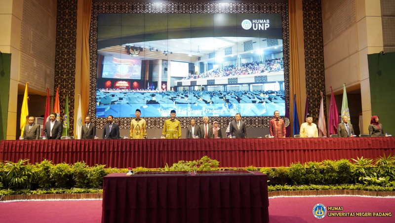 Perdana, UNP Selenggarakan Sidang Terbuka Majelis Wali Amanat