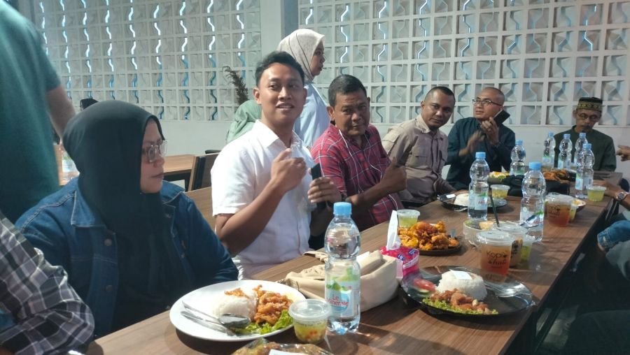Pererat Kemitraan PLTU Ombilin Gelar Bukber Dengan Awak Media Sawahlunto 