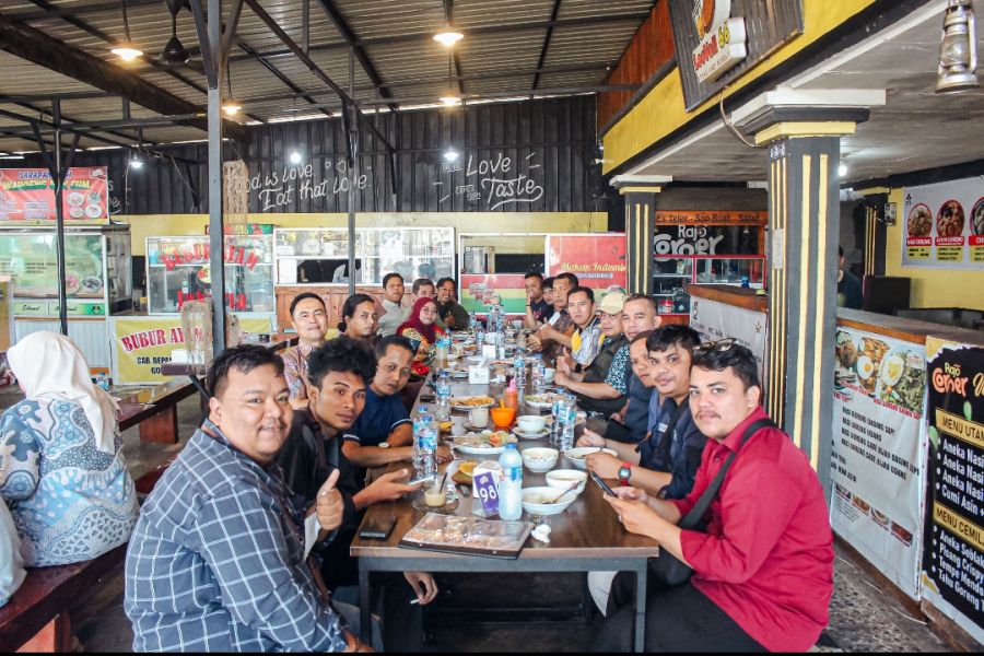 Pererat silaturahmi Jelang Ramadan, Kejati Sumbar Coffe Morning dengan Insan Pera