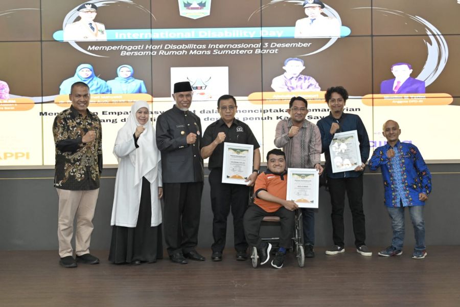 Peringatan Hari Disabilitas Internasional, Pemprov Sumbar Komitmen dalam Pemenuhan Hak bagi Difabel