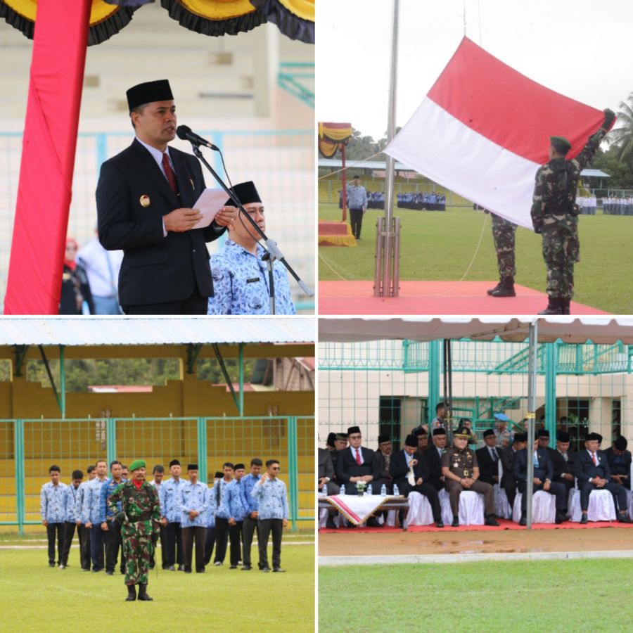 Peringatan Hari Pahlawan di Kabupaten Sijunjung, Pemkab Laksanakan Upacara