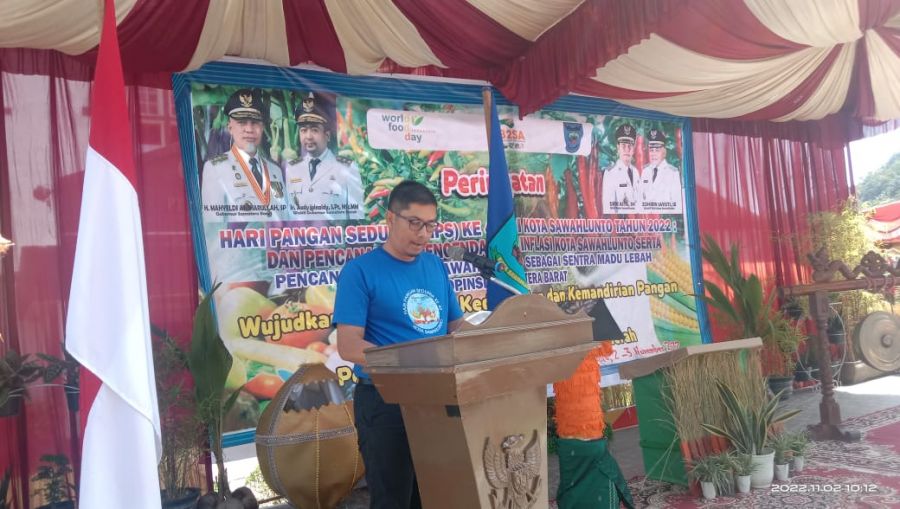Peringatan Hari Pangan Sedunia (HPS) ke 42 Tingkat Kota Sawahlunto Berlangsung Meriah