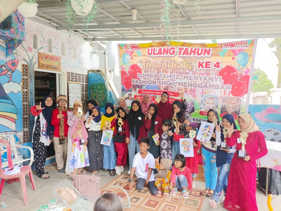 Peringatan HUT Teras Talenta Adakan Aneka Lomba