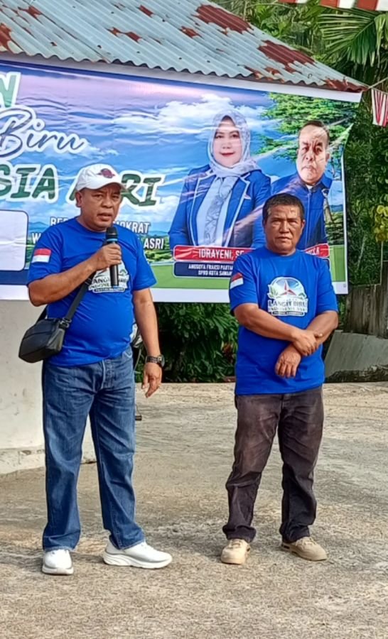 Peringati 25 Tahun Demokrat, Kader dan Warga Goro di Mushola Darul Husna