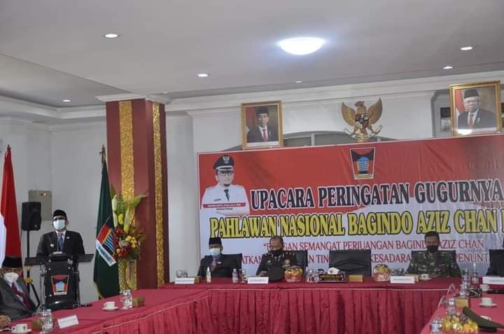 Wako Hendri Septa Imbau Warga Warisi Semangat Perjuangan Bagindo Aziz Chan Hadapi Pandemi Covid-19