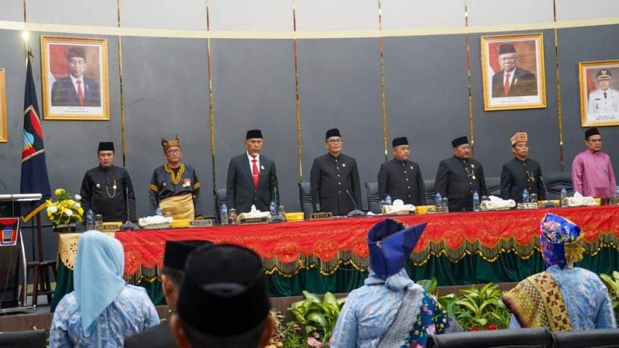 Peringati Hari Jadi Kota di Gedung DPRD Baru, Hendri Septa Sampaikan Capaian Pembangunan Kota Padang