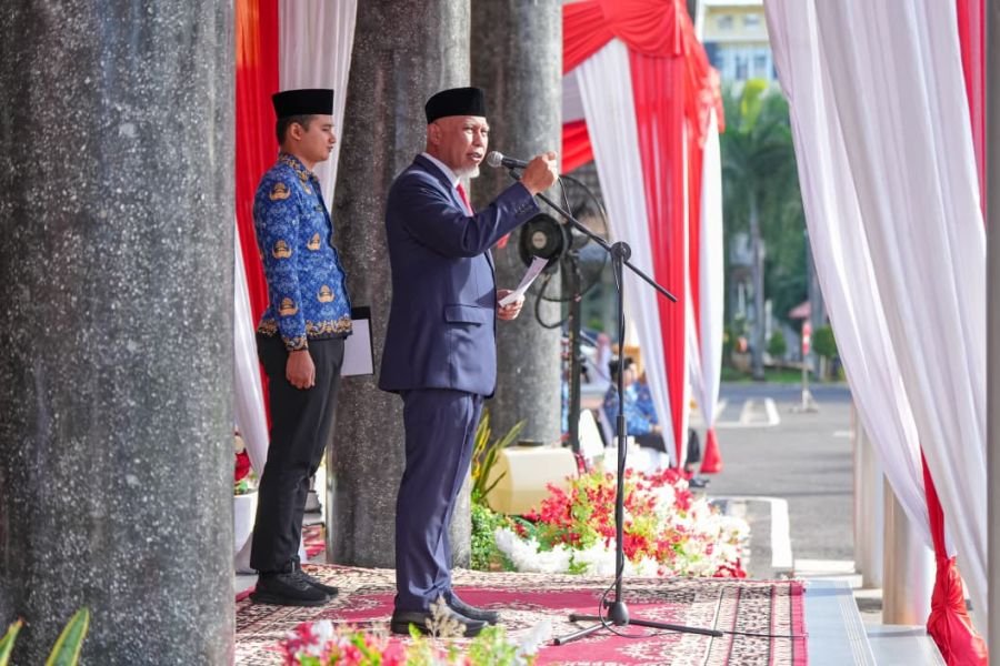 Peringati Hari Lahir Pancasila, Mahyeldi Ajak Masyarakat Rawat Persatuan