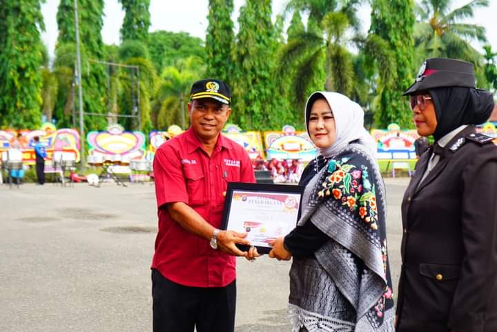 Peringati HUT Bayangkara, Pimpinan DPRD Kabupaten Dharmasraya Beri Apresiasi 