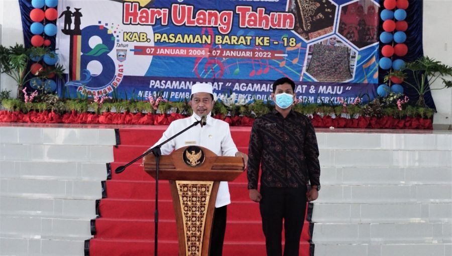 Peringati HUT ke-18, Pemda Pasbar Adakan Lomba Paduan Suara Mars PKK dan Mars Pasbar