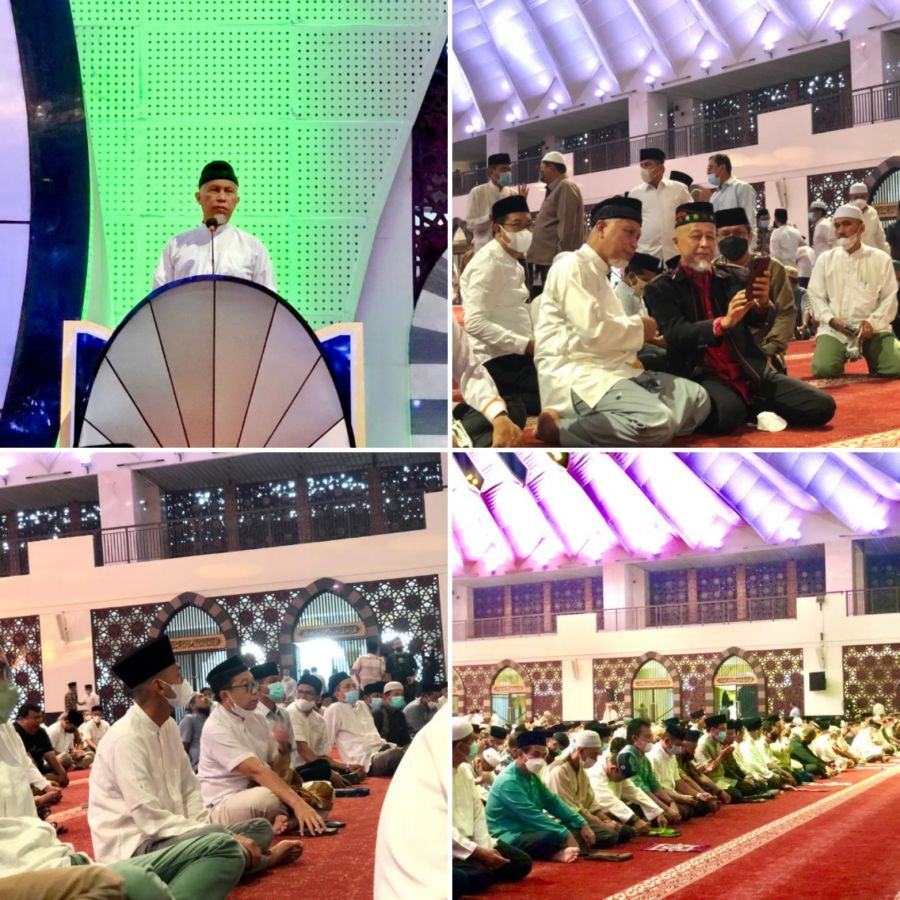 Peringati Isra dan Miraj tahun 2022, Gubernur Mahyeldi Ajak ASN Lebih Mendekakan Diri Kepada Allah