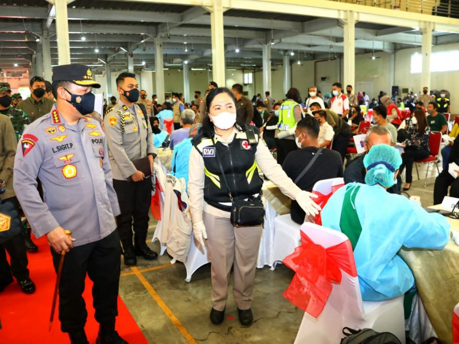 Perkuat Akselerasi Vaksinasi, Kapolri Minta Warga Harus Dipastikan Siap Hadapi Lonjakan Covid-19 