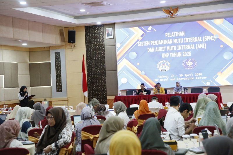 Perkuat Budaya Mutu, 157 Dosen UNP Ikuti Pelatihan SPMI dan AMI 2026