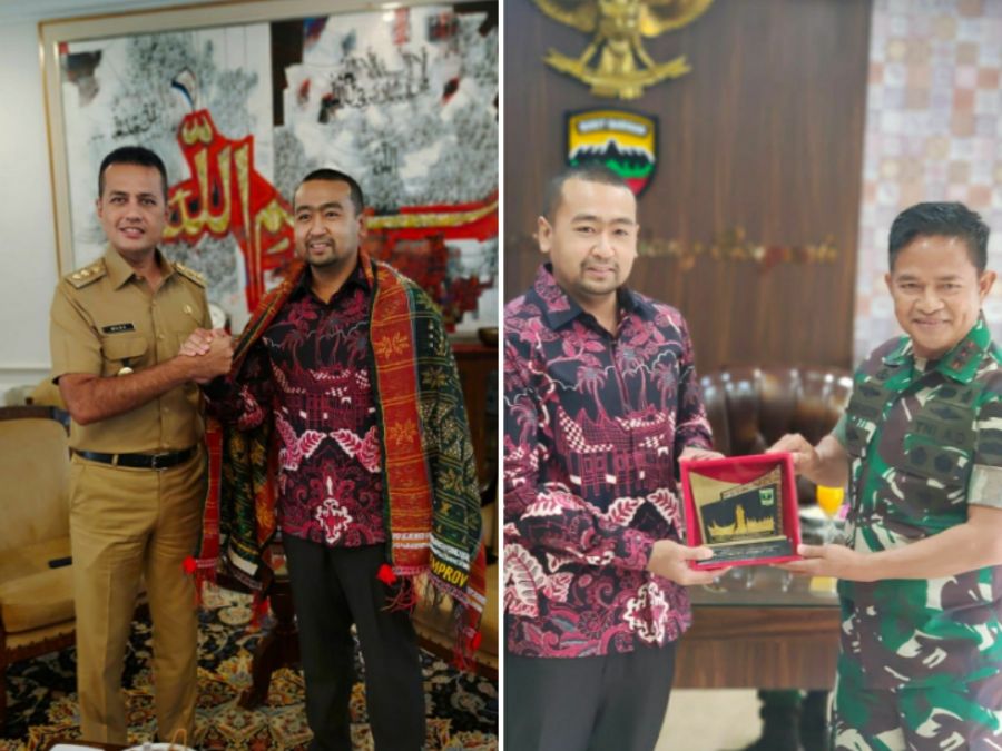 Perkuat Sinergitas Antar Daerah Tetangga, Wagub Audy Kunjungi Sumut
