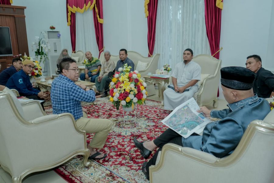 Perwakilan Tokoh Nagari Koto Baru  Solok Temui  Mahyeldi untuk Sampaikan Terima Kasih Masyarakat