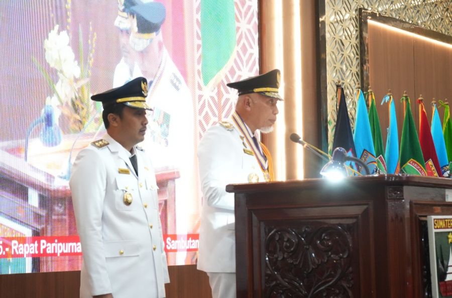 Pidato Perdana di DPRD, Gubernur Mahyeldi Komit Hadirkan Gerak Cepat Pembangunan untuk Sumbar