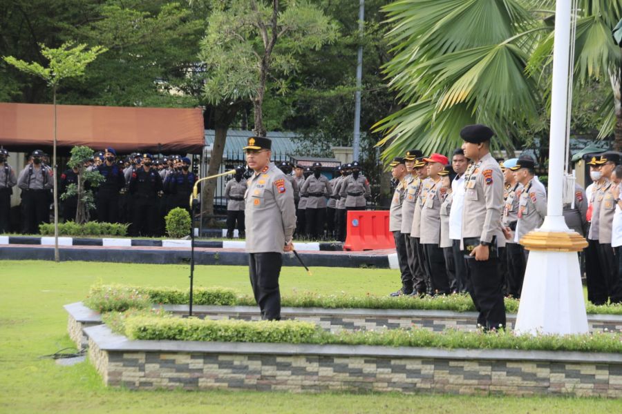 Pimpin Apel Pagi, Kapolda Sumbar Sampaikan Terimakasih kepada Seluruh Personel