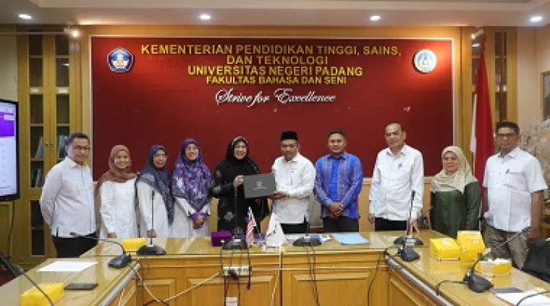 Pimpinan FBS UNP dan Universiti Malaysia Trengganu Implementasikan Kerja Sama