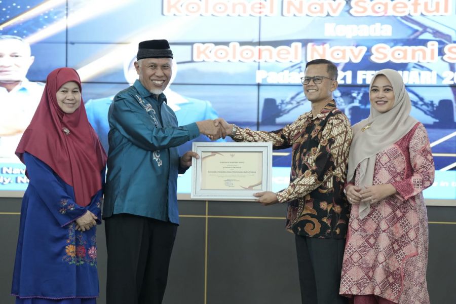 Pisah Sambut Danlanud Sutan Sjahrir, Mahyeldi Harap Sinergitas Forkopimda Sumbar Terus Meningkat