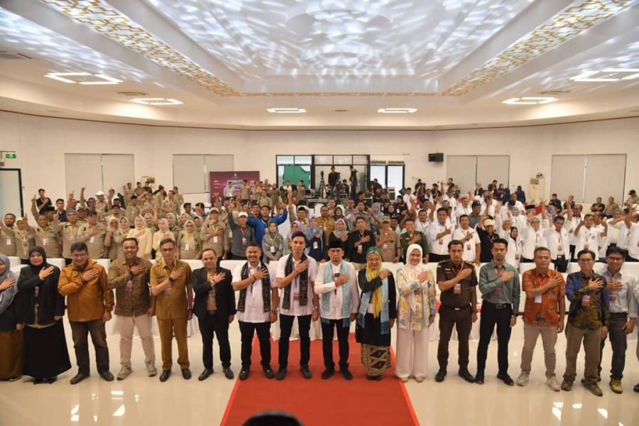 Pj Sekda Ezeddin Zain Hadiri Debat Publik Kedua Pilwako Sawahlunto 2024