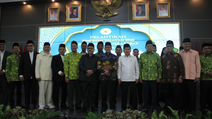 Pj Sekda Yozawardi Usama Putra Hadiri Pengukuhan Kepengurusan Baru DMI Sumbar