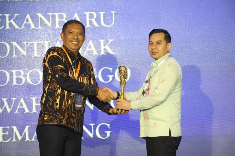 Pj Wako Fauzan Hasan Terima Penghargaan IGA 2024, Sawahlunto Raih Predikat Kota Sangat Inovatif
