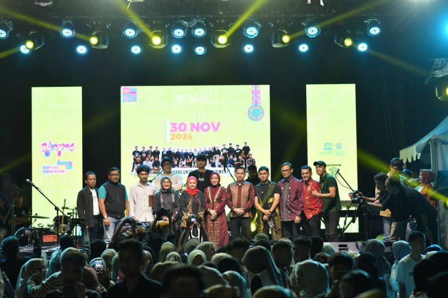 Pj Wako Sawahlunto Buka Iven Simfest tahun 2024