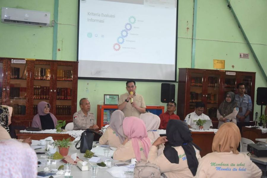 Pj Wako Sawahlunto: Pentingnya Literasi Informasi Meningkatkan Kualitas Pendidikan & Pengetahuan 