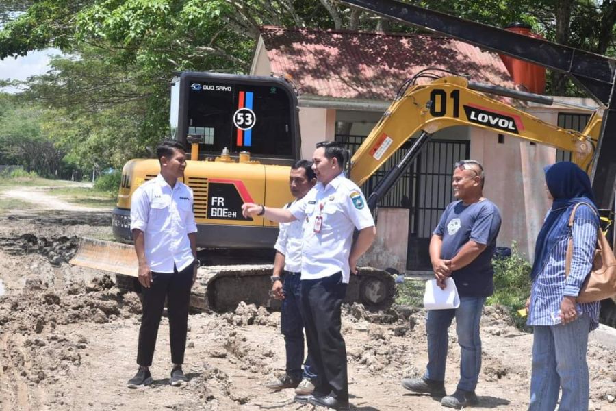 Pj Wako Sawahlunto Tinjau Pekerjaan Infrastructur Penunjang Destinasi Pariwisata Road Race Kandi