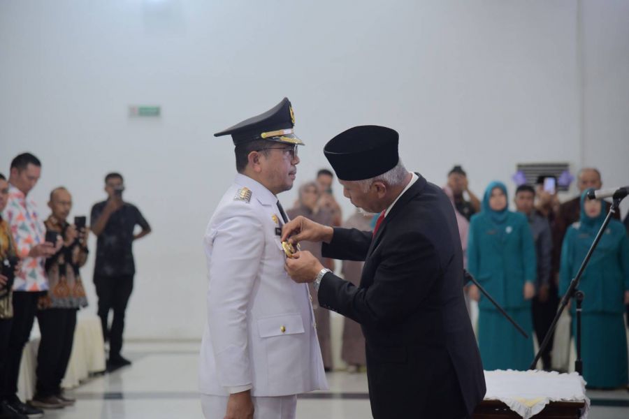 Pj Wako Sawahlunto, Zefnihan Dilantik Gubernur Sumbar Mahyeldi Ansharullah