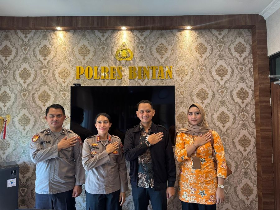 PLN Icon Plus Hadirkan Jaringan Digital Andal untuk Mendukung Visi PRESISI POLRI di Bintan