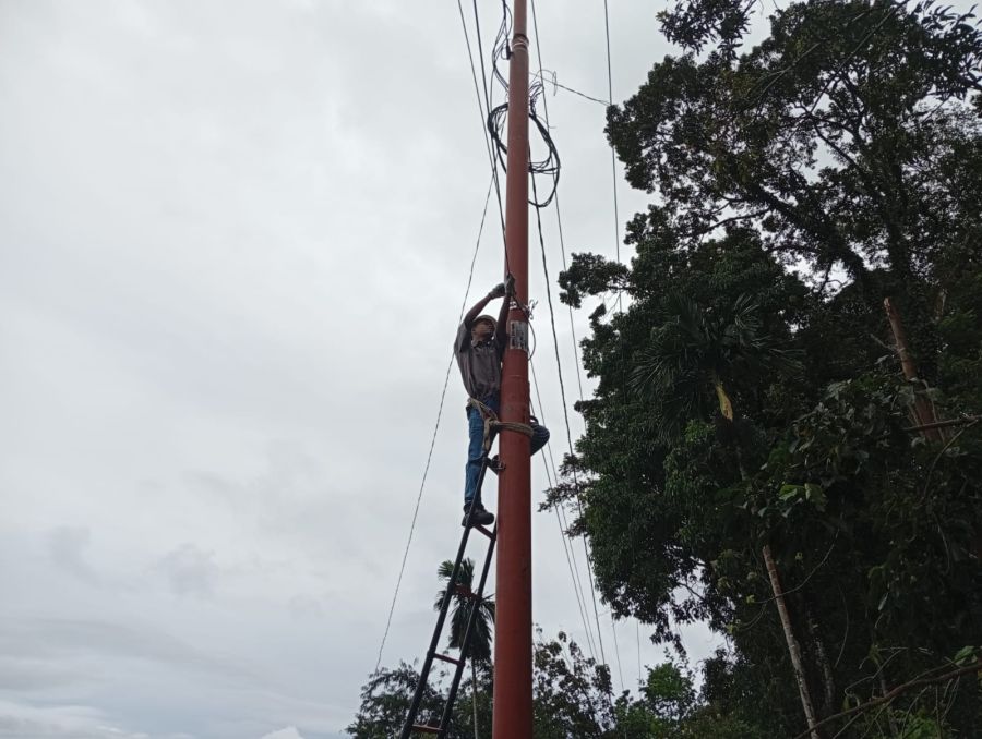 PLN Icon Plus Lakukan Pemeliharaan Jaringan di Agam