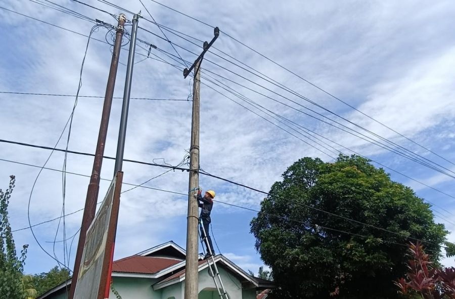 PLN Icon Plus Lakukan Preventive Maintenance Jaringan di Lipat Kain Singingi