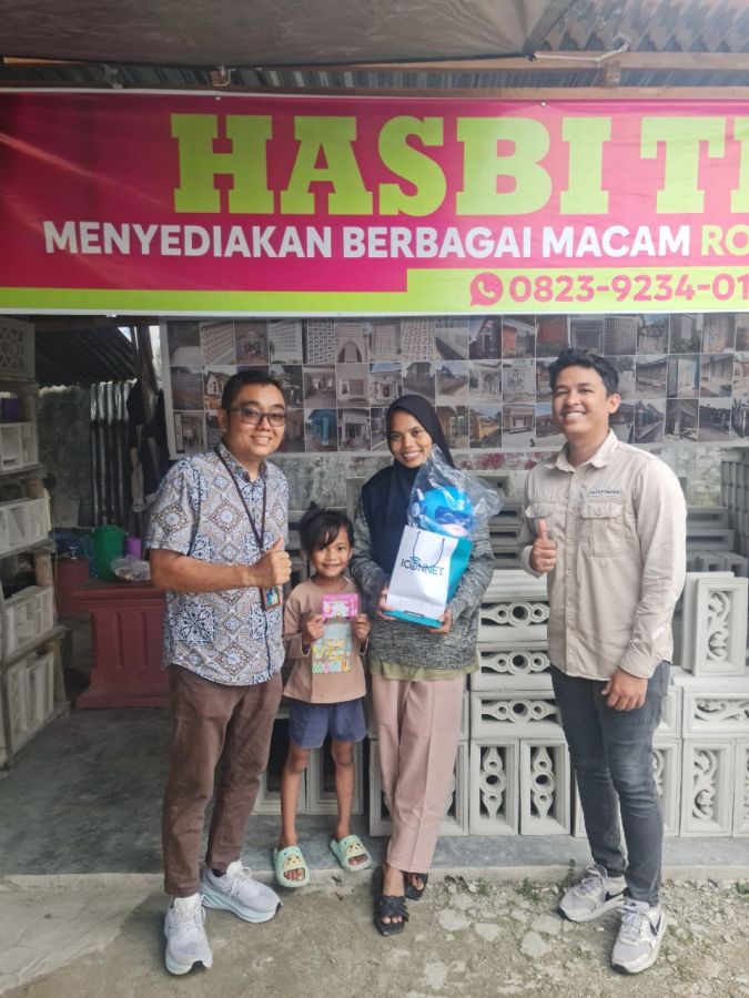 PLN Icon Plus Perkuat Hubungan dengan Pelanggan Lewat Program TERANET di Bangkinang