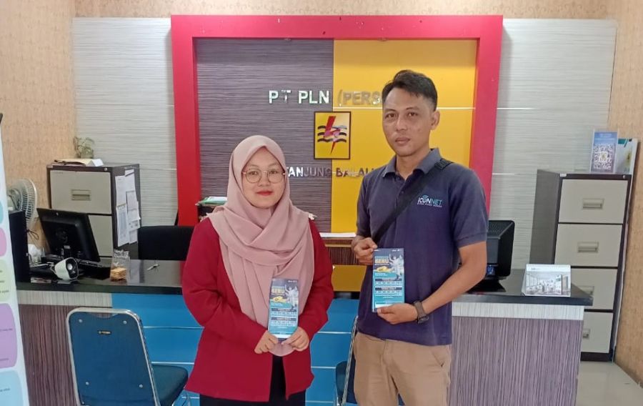 PLN Icon Plus Sosialisasikan ICONNET ke Billman dan Yantek di  PLN ULP Tanjung Balai Karimun