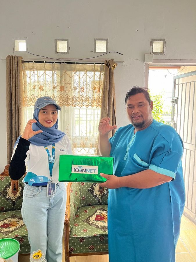 PLN Icon Plus Sumbagteng Berbagi Kejutan Menarik untuk Pelanggan Setia ICONNET di Pekanbaru