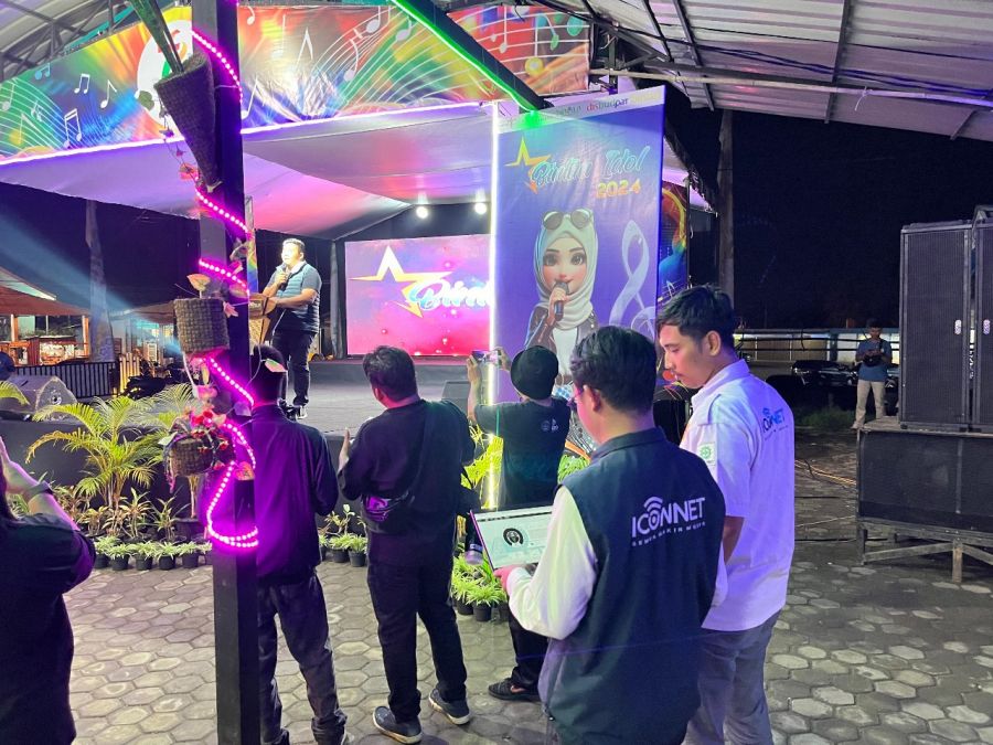 PLN Icon Plus Sumbagteng Sukseskan Live Streaming Bintan Idol 2024 dalam Perayaan HUT Ke-76 Bintan