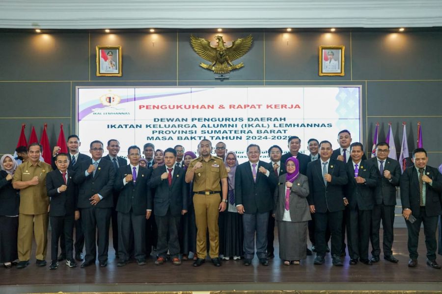 Plt Gubernur Audy Yakini Ikal-Lemhannas Sumbar akan Berkontribusi Besar bagi Kemajuan Daerah