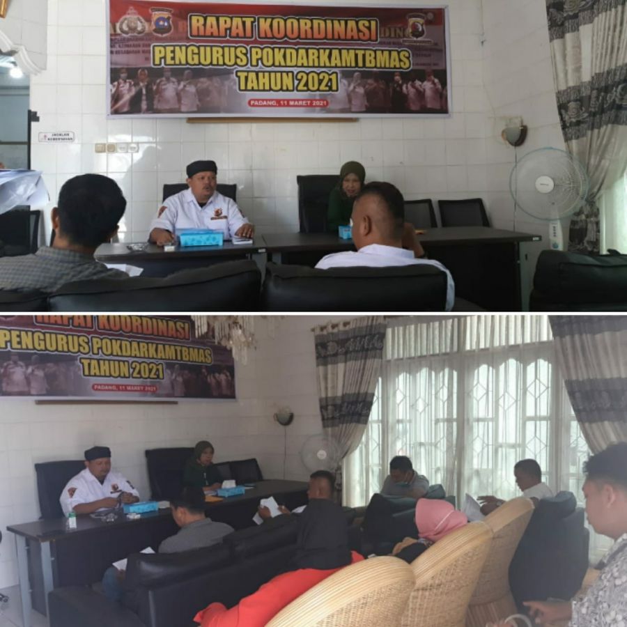 Pokdar Kamtibmas Sumbar Gelar Rakor Program Kerja Tahun 2021