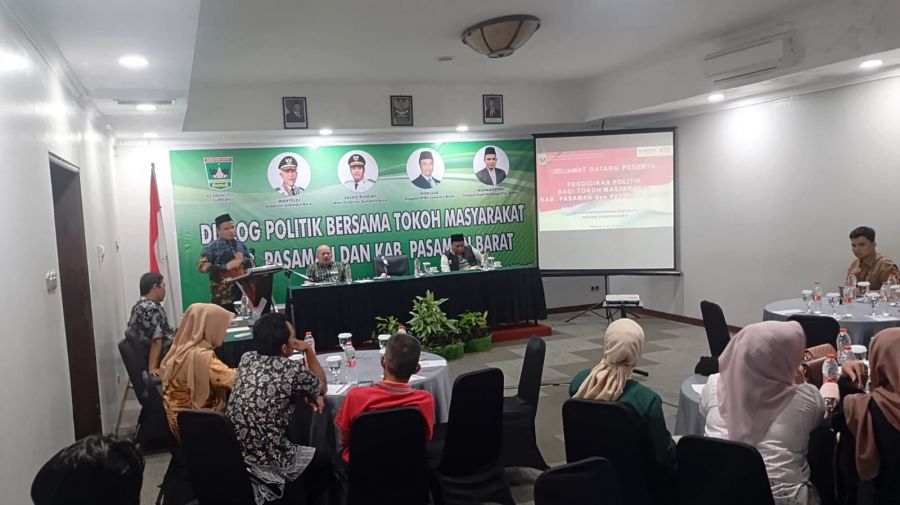 Pokir Donizar, Kesbangpol Sumbar Gelar Pendidikan Politik Bagi Tokoh Masyarakat Pasaman & Pasbar