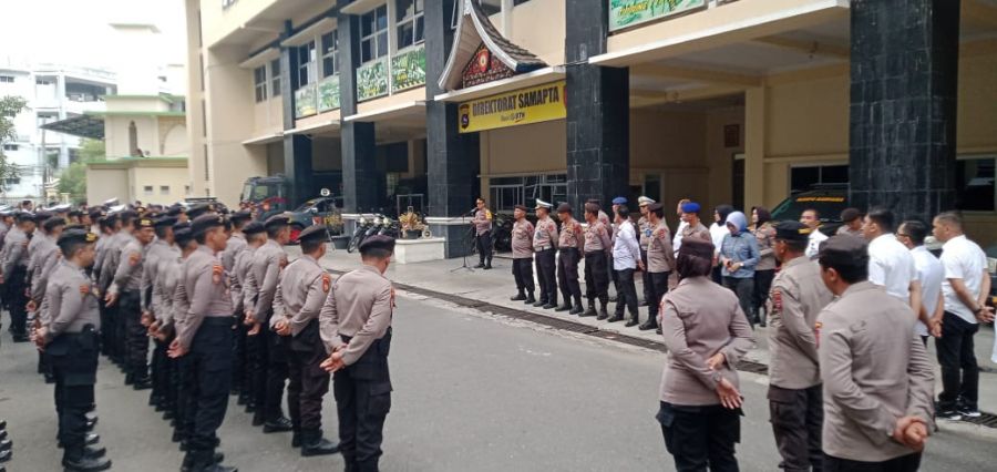 Polda Sumbar Berikan Pengamanan Kampanye