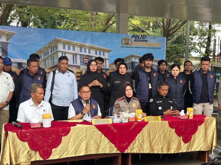 Polda Sumbar Bongkar 5 Kasus Curanmor, 11 TKP Terungkap