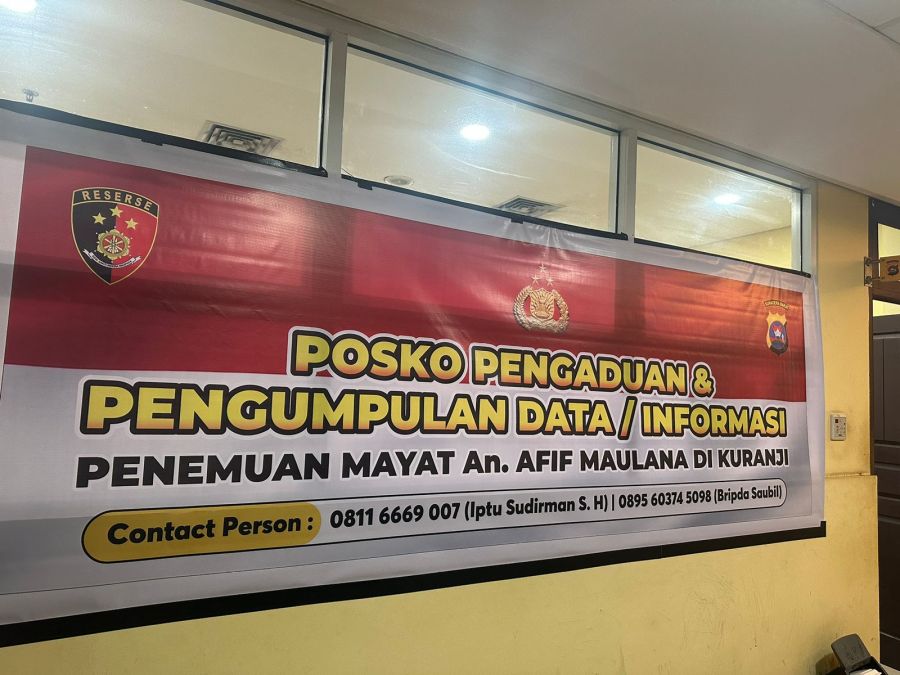 Polda Sumbar Buka Hotline Pengaduan Terkait Penemuan Mayat Afif Maulana di Bawah Jembatan Kuranji