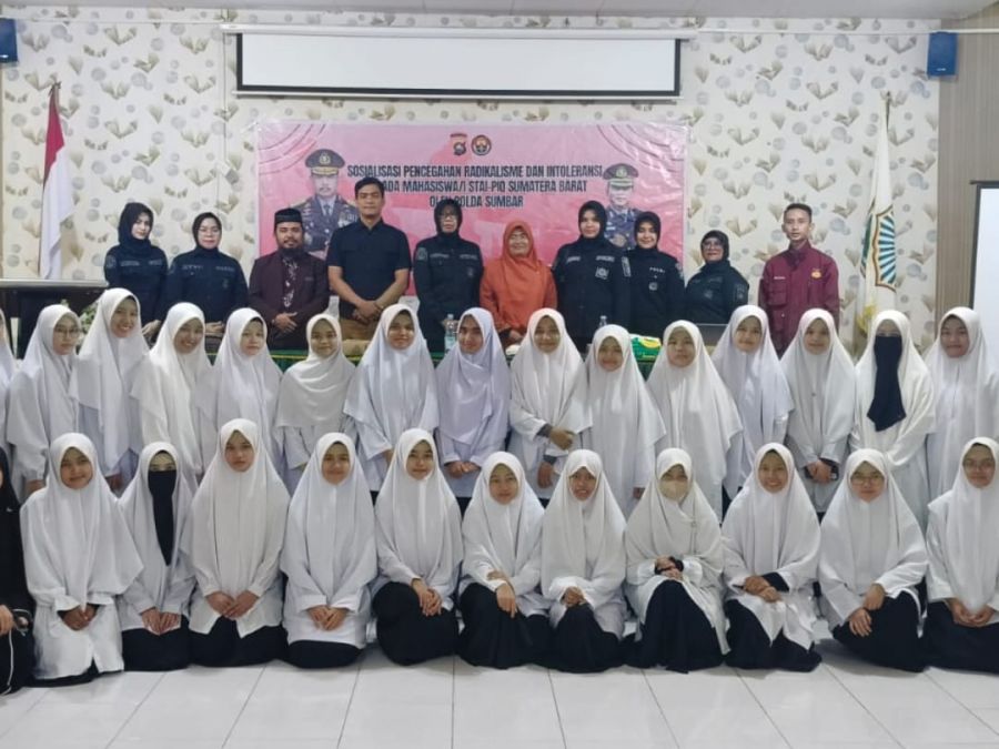 Polda Sumbar Gelar Sosialisasi Pencegahan Radikalisme dan Intoleransi kepada Mahasiswa STAI-PIQ