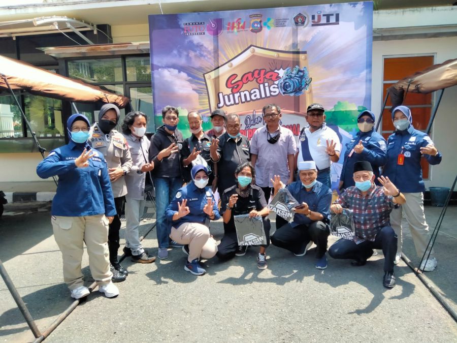 Polda Sumbar Gelar Vaksinasi Booster untuk Jurnalis