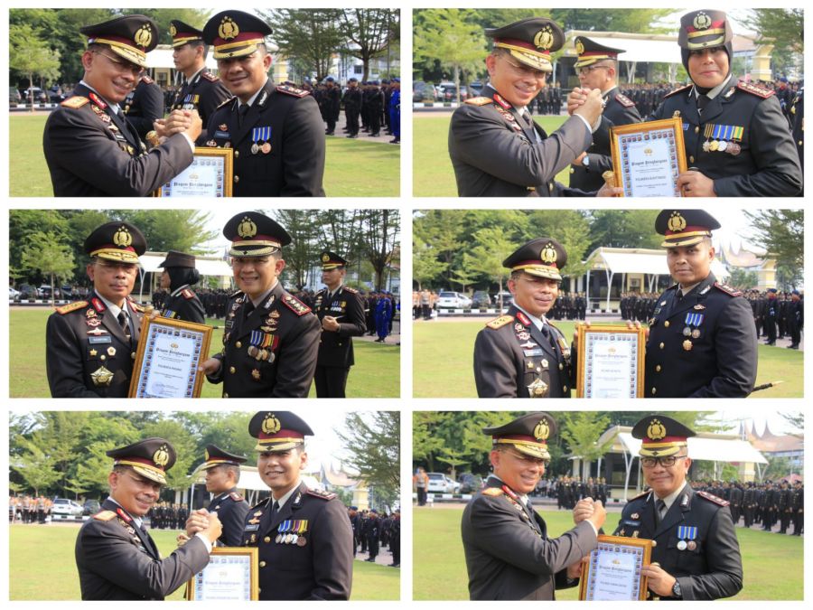 Polda Sumbar Peringati Hari Sumpah Pemuda, Kapolda Berikan Penghargaan ke Polres Berprestasi