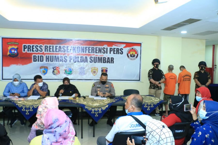 Polda Sumbar Ungkap 2 Kasus Pencabulan Anak Bawah Umur