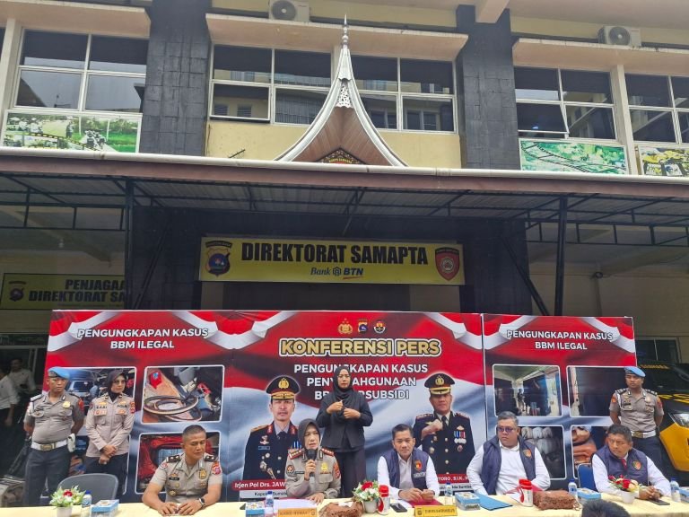 Polda Sumbar Ungkap 24 Kasus BBM Subsidi, 25 Tersangka Diamankan
