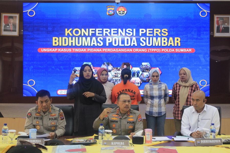 Polda Sumbar ungkap Kasus TPPO, Kapolda: Waspada dengan Iming-Iming Gaji Besar