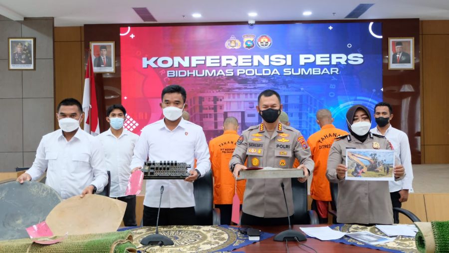 Polda Sumbar Zero Toleransi Terhadap Illegal Logging dan Mining