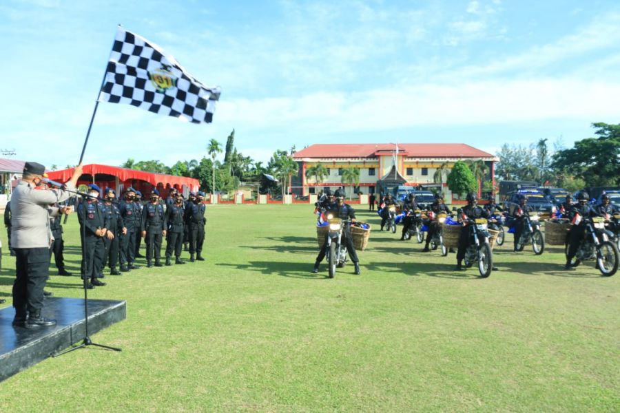 Polisi Peduli, Wakapolda Sumbar Lepas Baksos Polri Presisi serentak